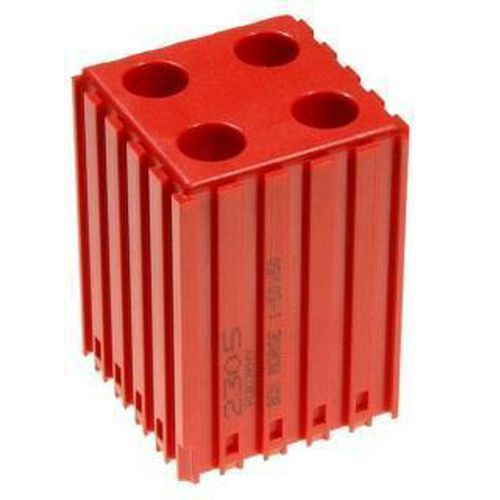 Plastové lůžko pro MORSE kužely 1, 72x52x52