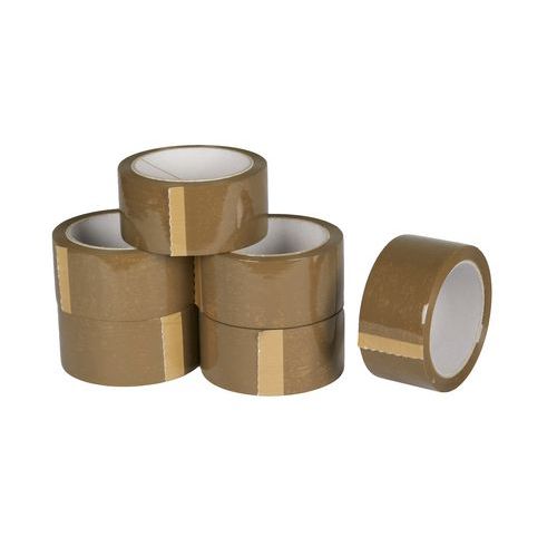 Lepicí páska, šířka 48 mm, hnědá