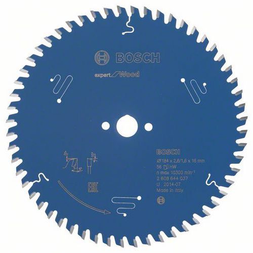 Bosch - Pilový kotouč Expert for Wood 184 x 16 x 2,6 mm, 56