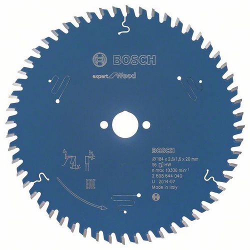 Bosch - Pilový kotouč Expert for Wood 184 x 20 x 2,6 mm, 56