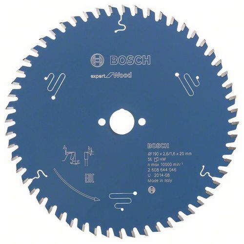 Bosch - Pilový kotouč Expert for Wood 190 x 20 x 2,6 mm, 56