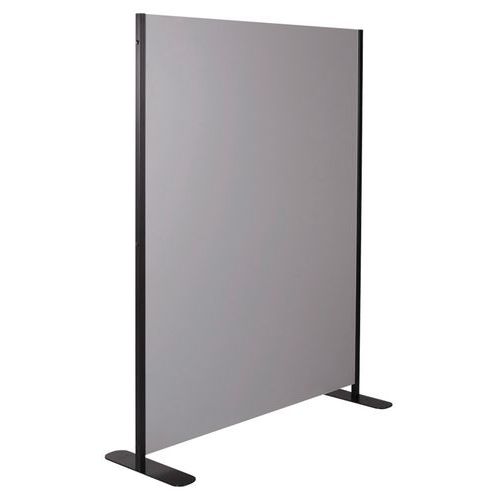 Paraván Manutan Expert Colibri, 120 x 160 cm, šedý