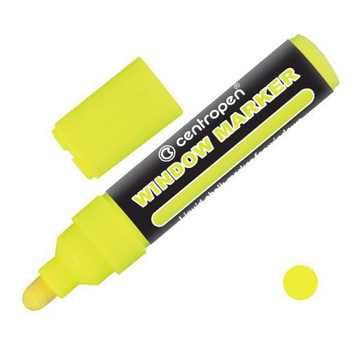 Popisovač CENTROPEN 9121 KŘÍDOVÝ, žlutý