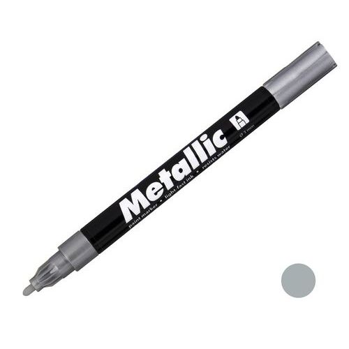 Popisovač CENTROPEN 9220, stříbrný