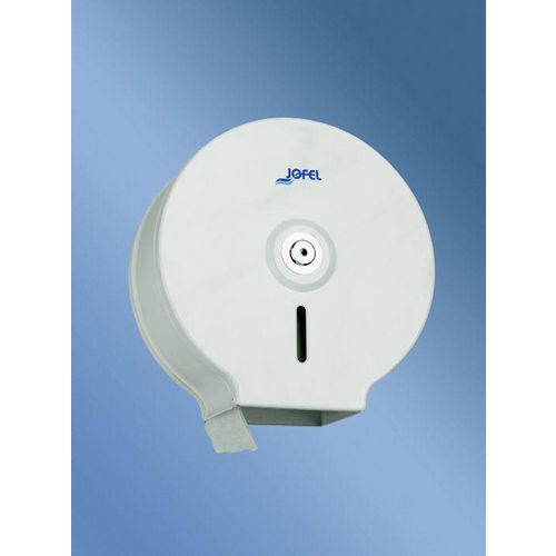 Zásobník toaletního papíru JOFEL Mini kov, bílý