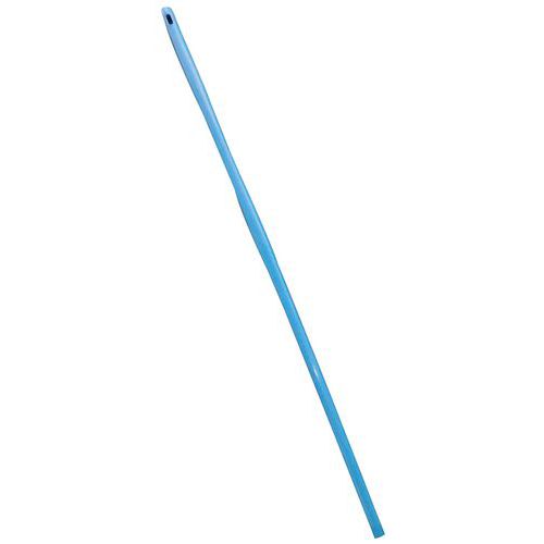 Tyč na smeták Manutan Expert, 145 cm, modrá
