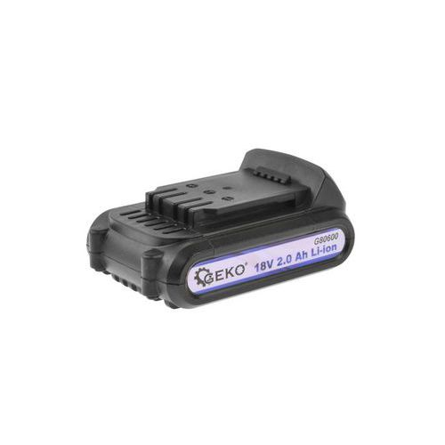 Baterie akumulátorová 18V, 2,0 Ah, Li-ion GEKO