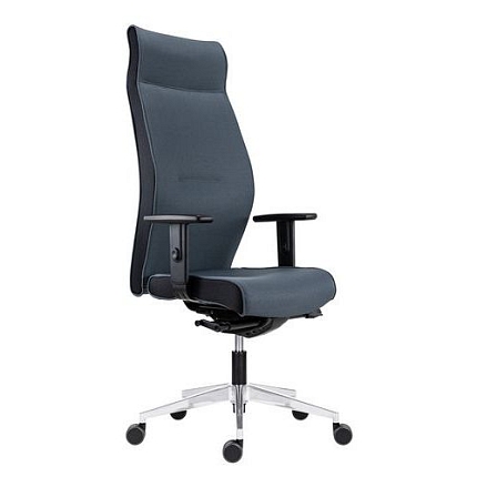 Kancelářské křeslo LEI XXL 24h, tmavě šedá