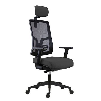 Kancelářská židle SYN-SL NEW PURE PDH ALU, tmavě šedá