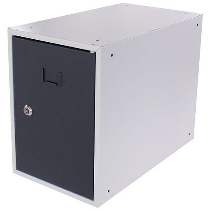 Svařované šatní boxy Manutan Expert Renly, světle šedý/antracit