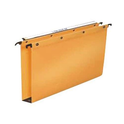 Závěsné složky Ultimate 5/10th Drawer Elba, tvar U, oranžová, 10 ks