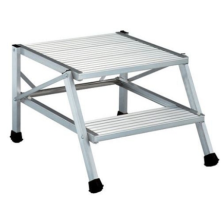 Hliníkové schůdky Pódium Tubesca-Comabi, 2 stupně