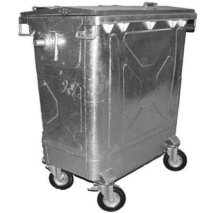 POZINKOVANÝ KONTEJNER 770 L 136 x 77 x 125,5