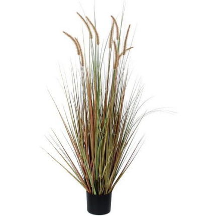 Umělá rostlina poháňka hřebenitá, zelená, výška 120 cm