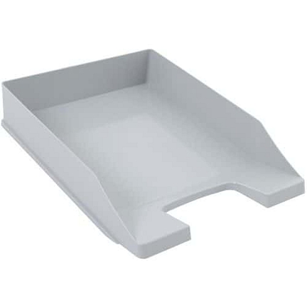 Plastový úložný box A4 šedý