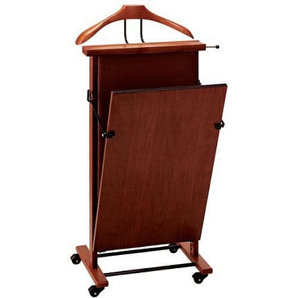 Věšák s ramínkem na kalhoty ořech