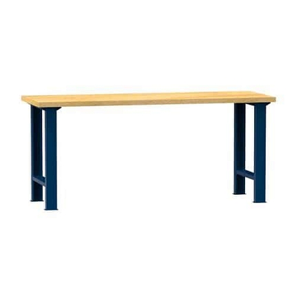 Dílenský stůl KOMBI AB4725, 2500 x 700 x 880 mm, BUK, tmavě modrá