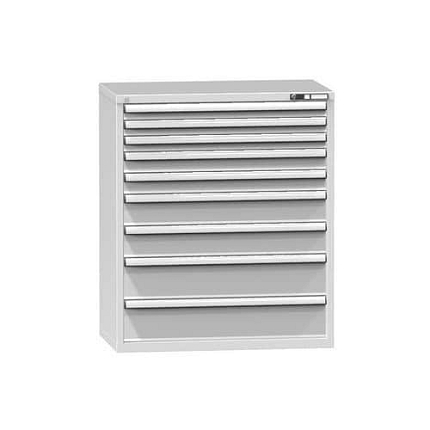 Zásuvková skříň ZC4, 1037 x 600 x 1215 mm, šedá-šedá