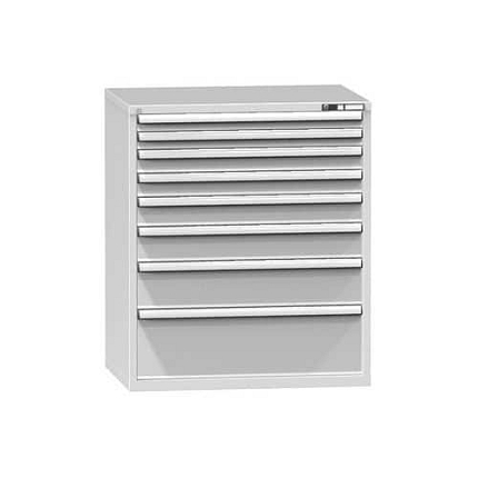 Zásuvková skříň ZG3, 1037 x 753 x 1215 mm, šedá-šedá