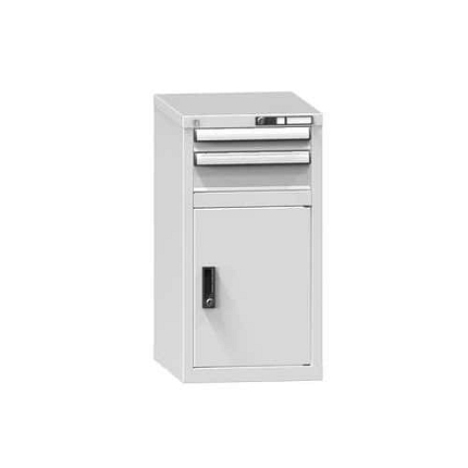 Zásuvková skříň ZL2, 442 x 600 x 840 mm, šedá-šedá