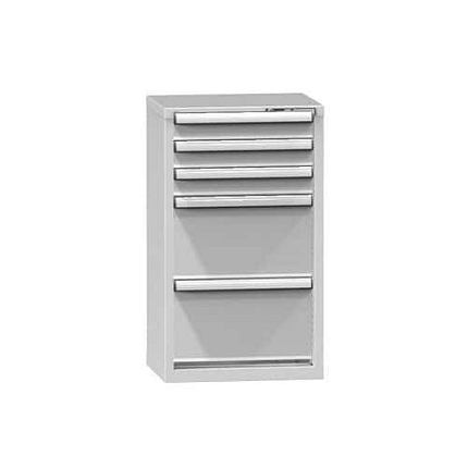 Zásuvková skříň ZN3, 578 x 464 x 990 mm, šedá-šedá