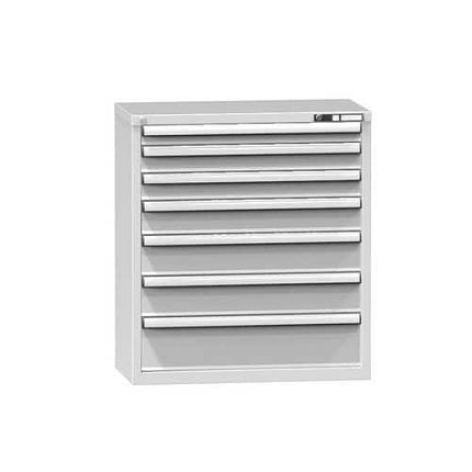 Zásuvková skříň ZR6, 884 x 464 x 990 mm, šedá-šedá