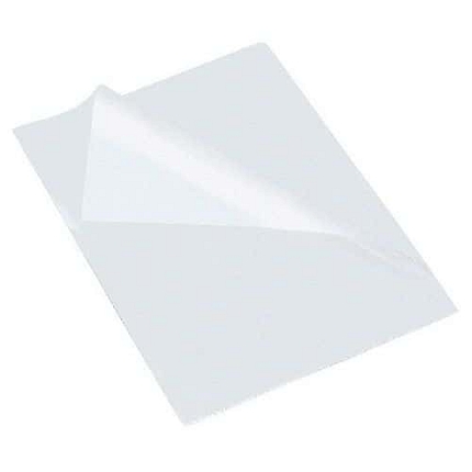 Průhledná kapsa A4 s klopou, hladká