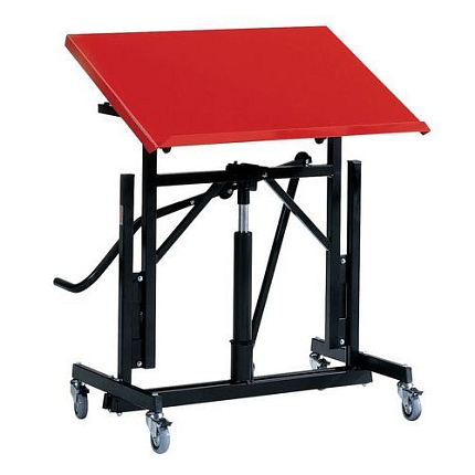 Mobilní servírovací vozík Global s výklopnou deskou