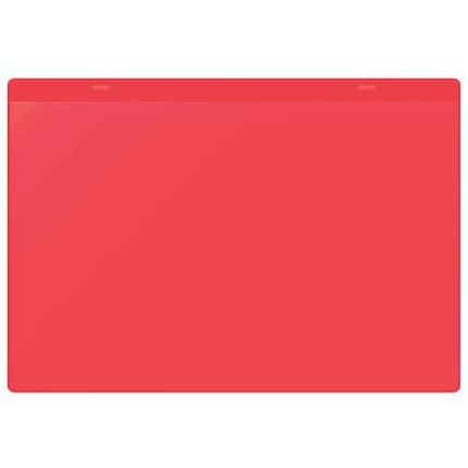 Magnetická kapsa na dokumenty, 31 x 21,5 cm, červená