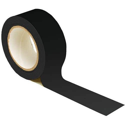Vyznačovací páska na podlahy Beaverswood, 33 m, černá