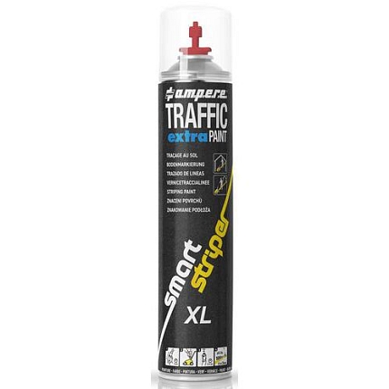 Sada 6 sprejů Traffic Extra Paint XL 750 ml, červená - Ampere System