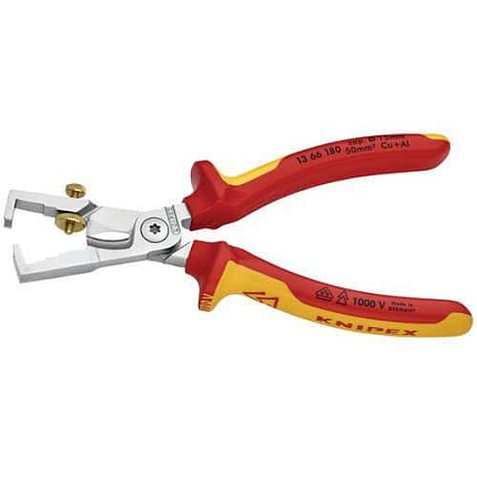 Odizolovací kleště Knipex s kabelovými nůžkami