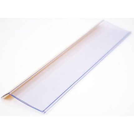 Samolepící držáky štítků na regály - Beaverswood, 200 x 39 mm, 50 ks