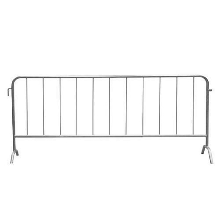 Kovová mobilní zábrana, délka 250 cm
