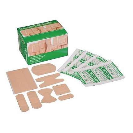 Sada náplastí s polštářkem, 100 ks