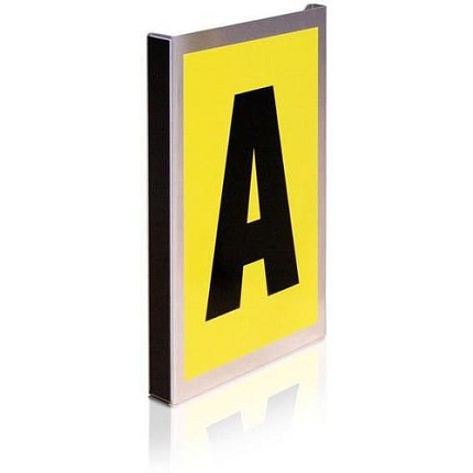 Manutan informační panely na regály, magnetické