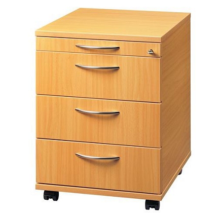 Mobilní kontejnery Baron 59 x 42,8 x 58 cm, 4 zásuvky