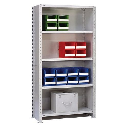 Plechová stěna k regálům, 100 x 130 cm