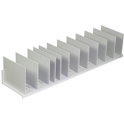 Přestavitelný stojan na dokumenty, 12 přihrádek