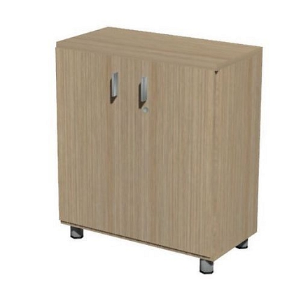 Nízké široké skříňky Set, 85 x 80 x 40 cm, s dvířky