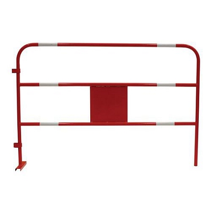 Kovové mobilní zábrany Manutan, délka 150 cm