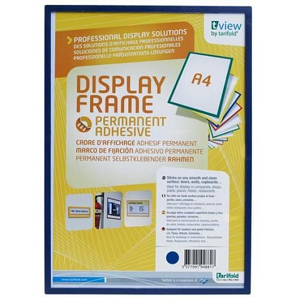 Informační rámečky Tarifold A4, samolepicí