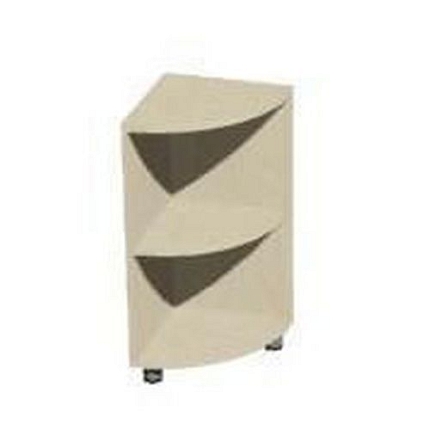 Nízké úzké skříňky Set, 85 x 40 x 40 cm, rohové, pravé provedení