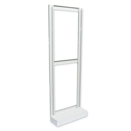 Kovový stojan na zásuvkové moduly, velký jednostranný