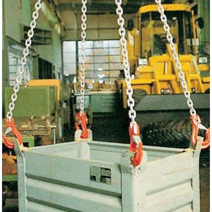 Vázací řetěz s okem a čtyřmi háky, do 17 000 kg