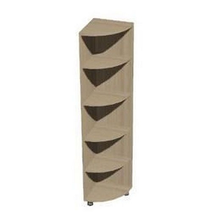 Vysoké úzké skříně Set, 191 x 40 x 40 cm, rohové, pravé provedení