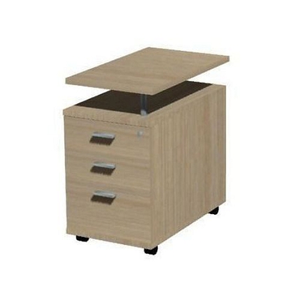 Přístavbové kontejnery Set 75 x 43 x 70 cm, 3 zásuvky