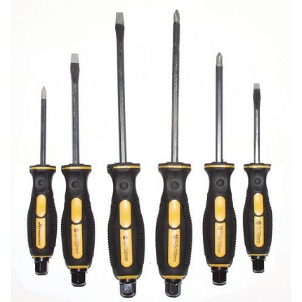 Sada úderových šroubováků, 6 ks