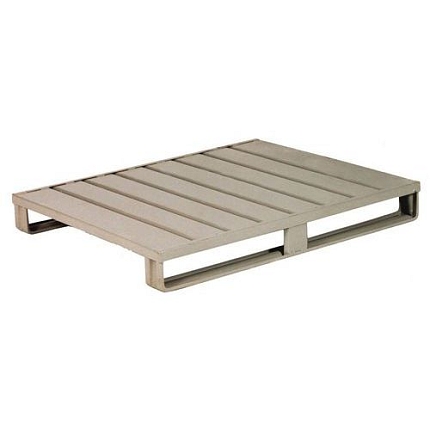 Kovová paleta, 15 x 80 x 120 cm, 2 ližiny