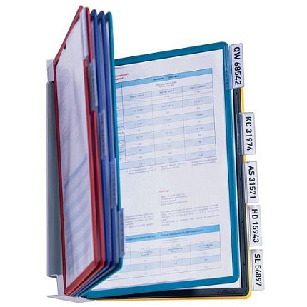 Závěsný držák Djois s rámečky, 10 rámečků